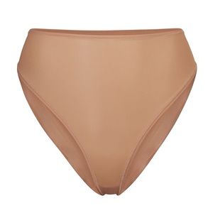 SKIMS Jelly Sheer Cheeky Brief in Sienna